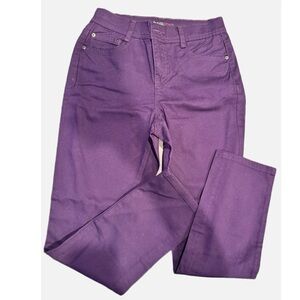 Style & Co- Women’s Petite Purple Tummy Control Jeans Size 2